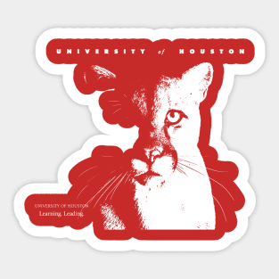 UH Houston Coogs Cougars Sticker